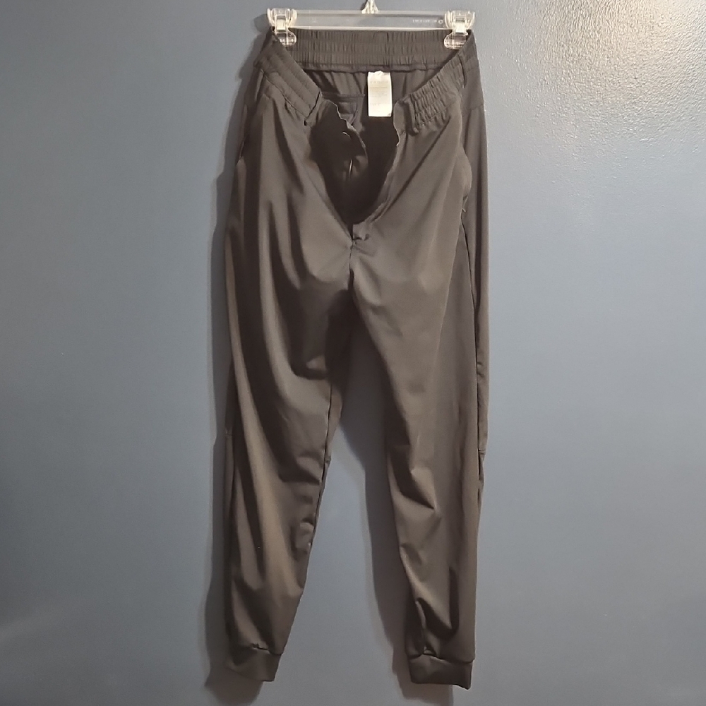 Black Joggers with Tapered Silhouette and Elasticized Ankles